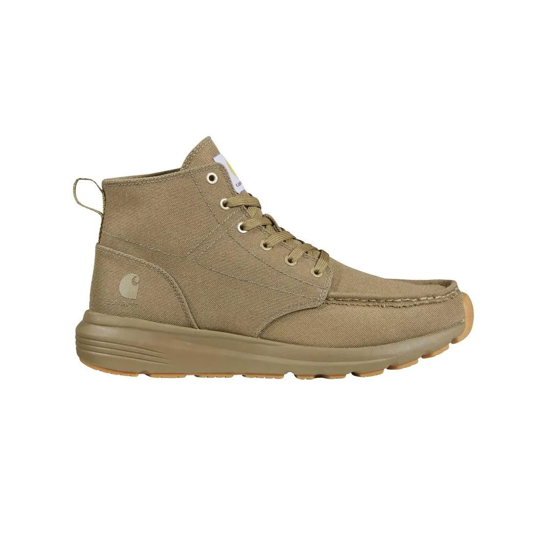 5" HASLETT MOC TOE CANVAS SOFTTOE CHUKKA COYOTE