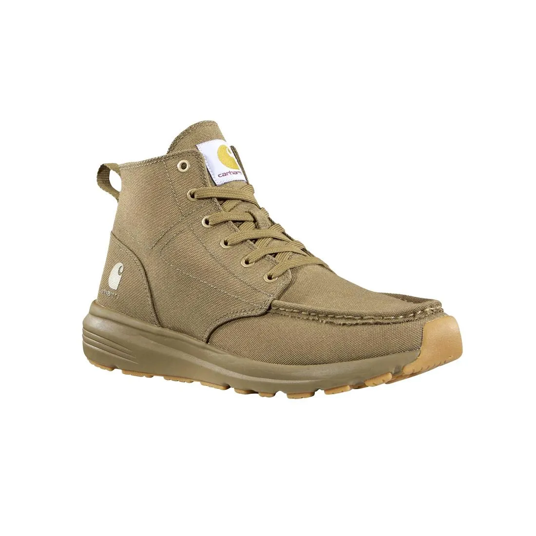 5" HASLETT MOC TOE CANVAS SOFTTOE CHUKKA COYOTE