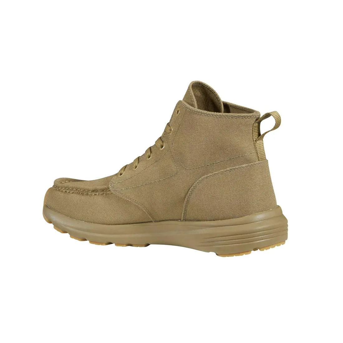 5" HASLETT MOC TOE CANVAS SOFTTOE CHUKKA COYOTE