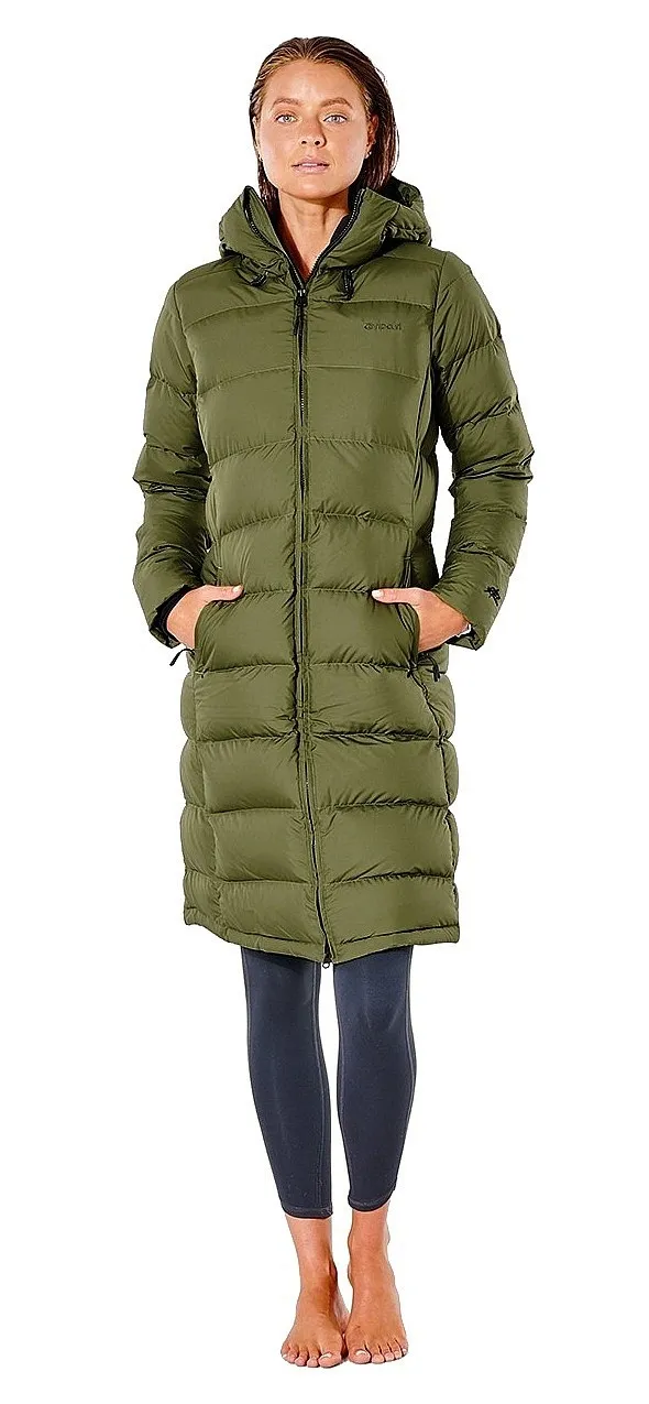 ABRIGO RIP CURL ELLITE ANTISERIES  DARK OLIVE  WOMEN´S