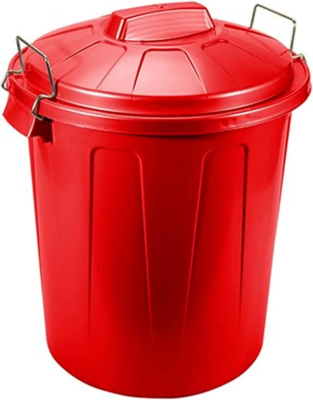 ACAN TRADINEUR  CUBO DE BASURA CON ASAS METáLICAS  PLáSTICO  CONTENEDOR DE RESIDUOS  PAPELERA CON TAPA  RECICLAJE  INDUSTRIAL  