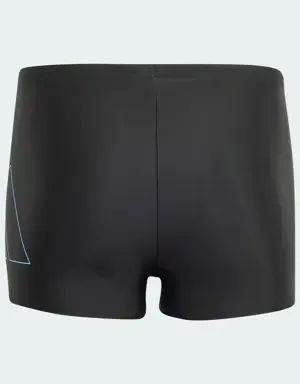 Adidas Bañador bóxer Performance Big Bars (Adolescentes)