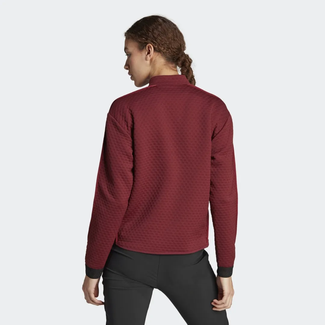 ADIDAS ORIGINALS TERREX UTILITAS HALFZIP FLEECE JACKET