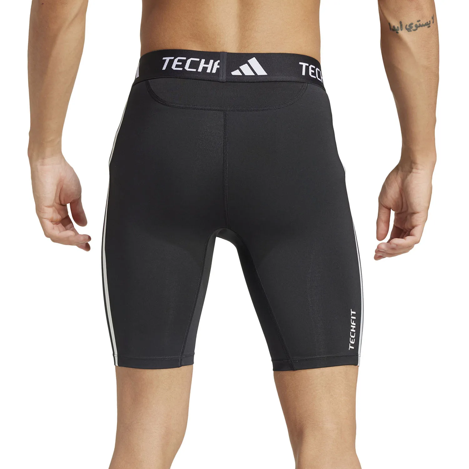 adidas Techfit Compression 3 Stripes 7in Mallas Cortas
