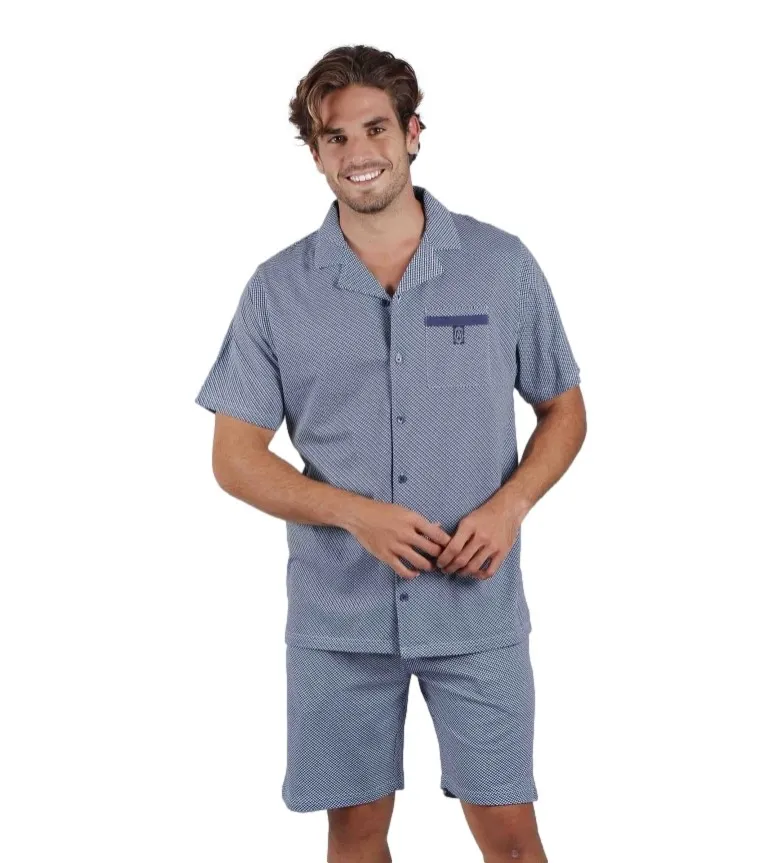 ADMAS PIJAMA MERCURY AZUL