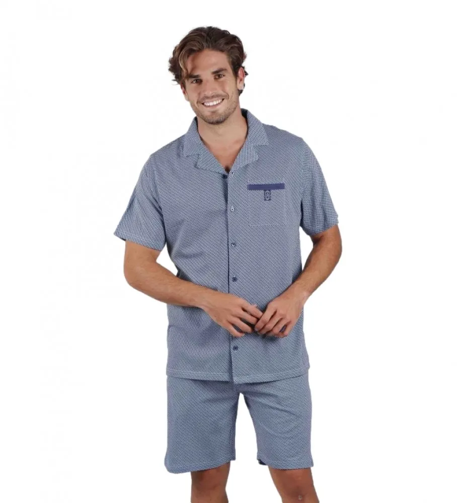 ADMAS PIJAMA MERCURY AZUL