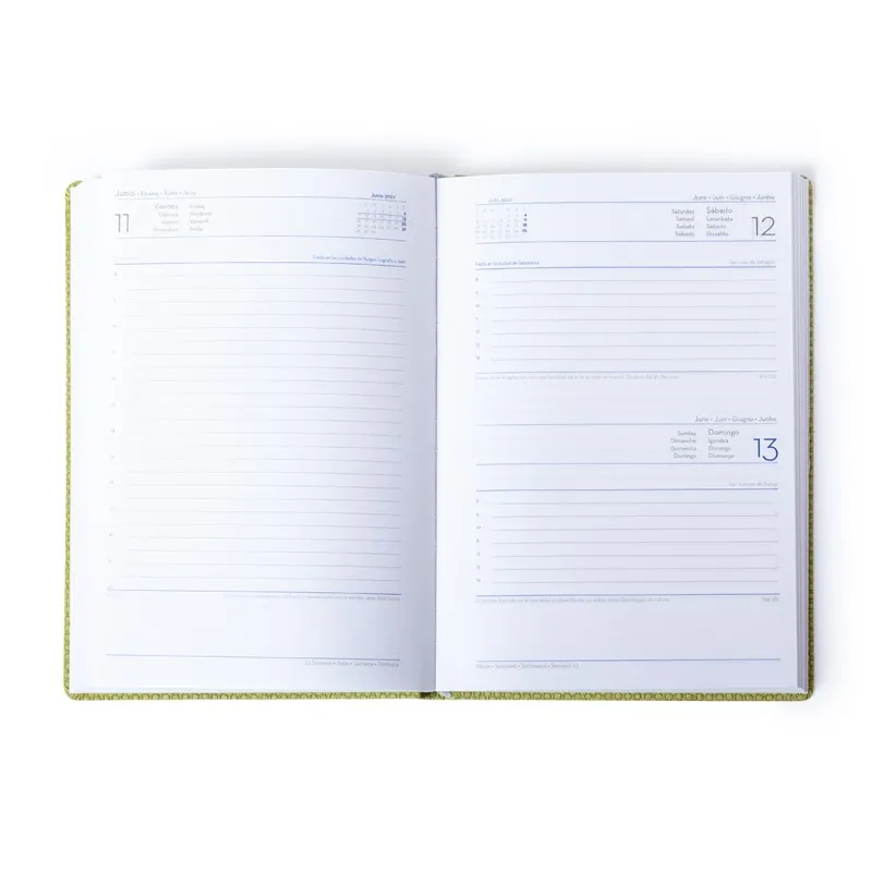 Agenda Fredex Página Día