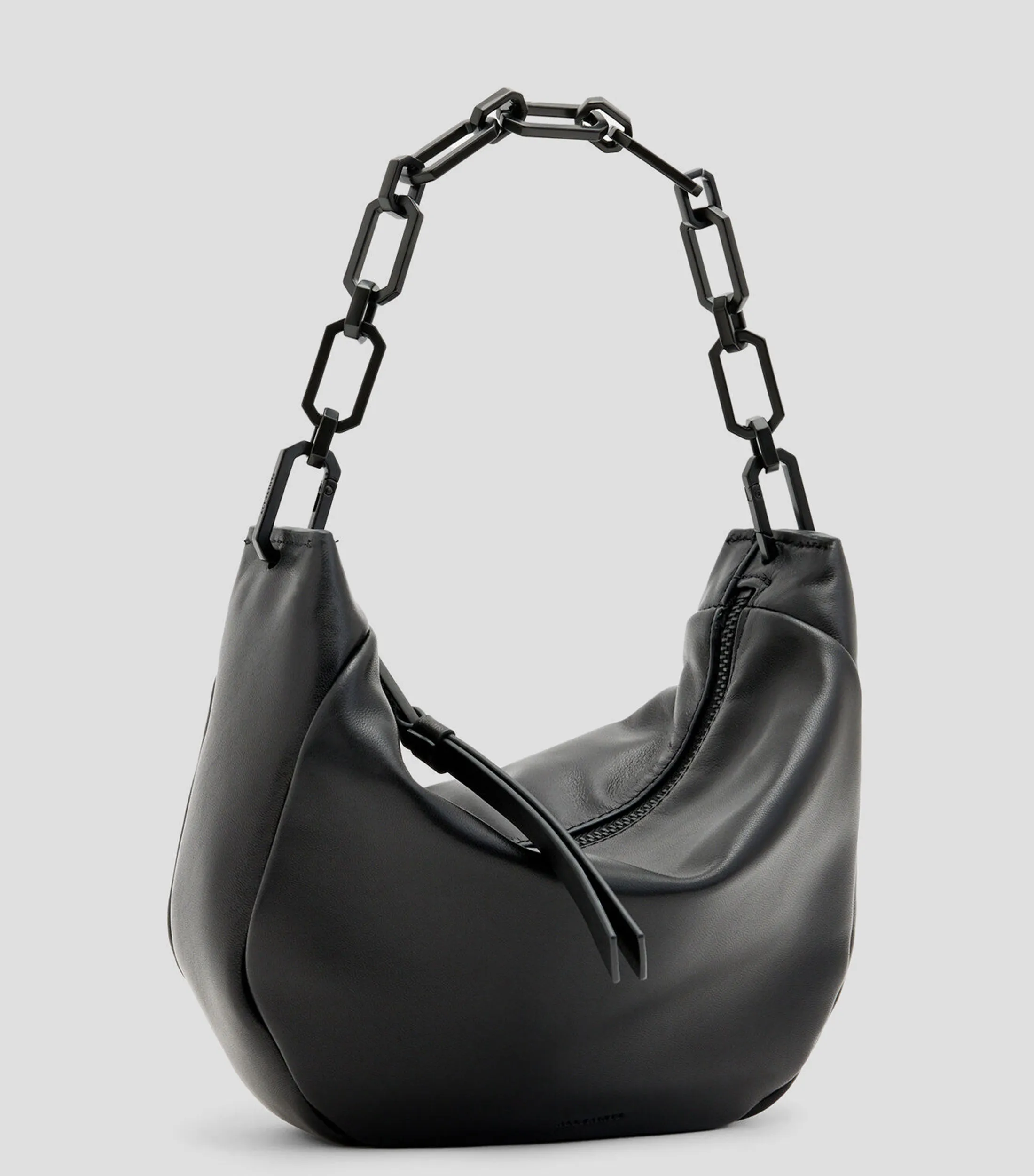 AllSaints Bolso Hobo liso en piel Mujer
