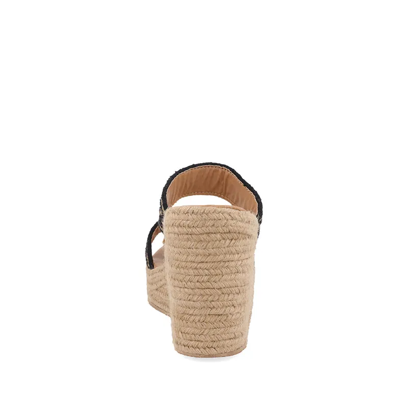 Alpargata Casual Trender color Negro para Mujer