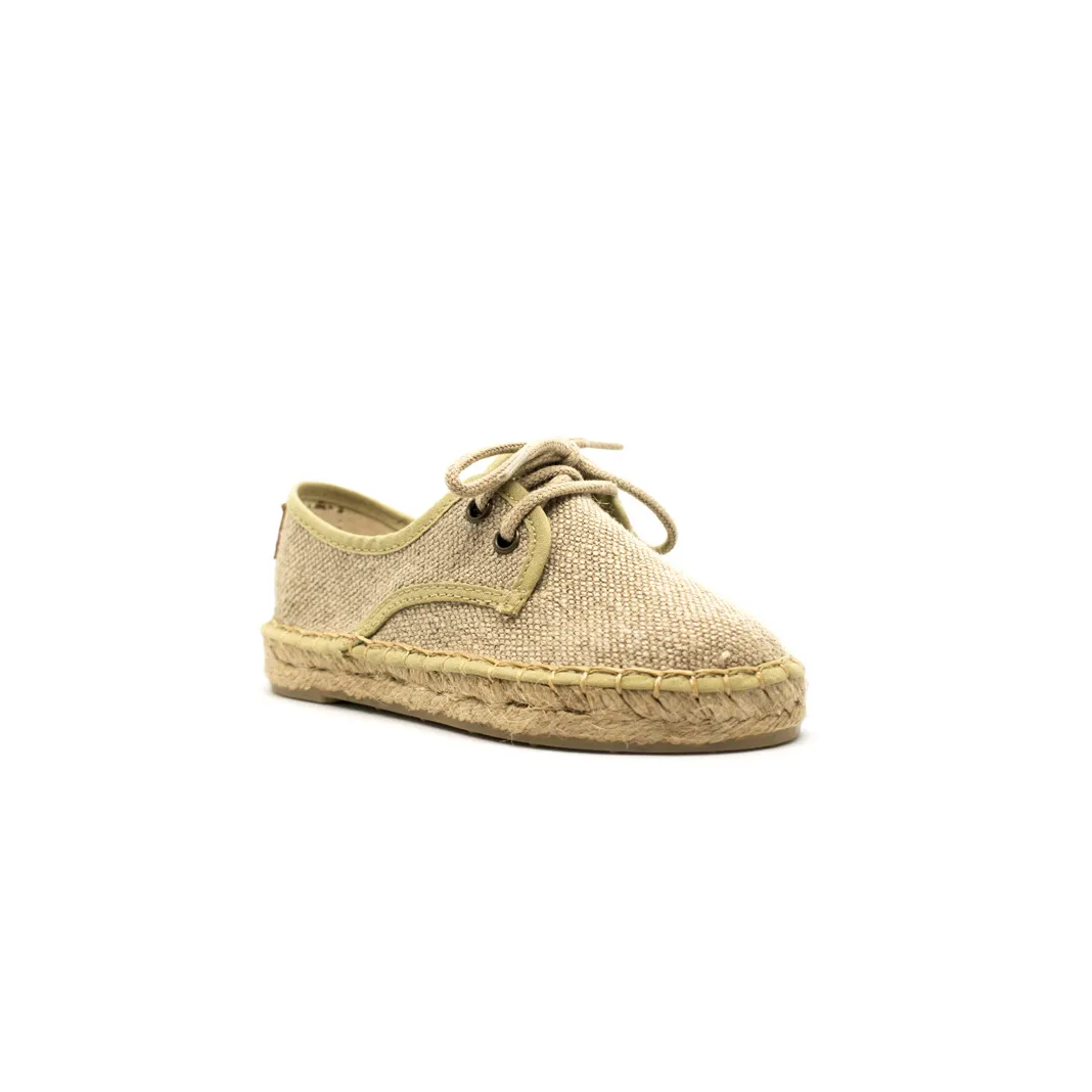 Alpargata Pablo Kids Lino Natural