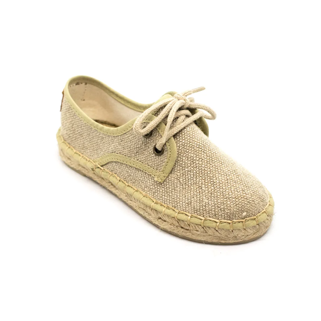 Alpargata Pablo Kids Lino Natural