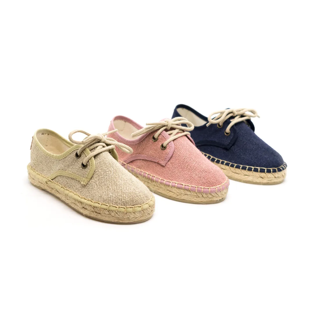Alpargata Pablo Kids Lino Natural