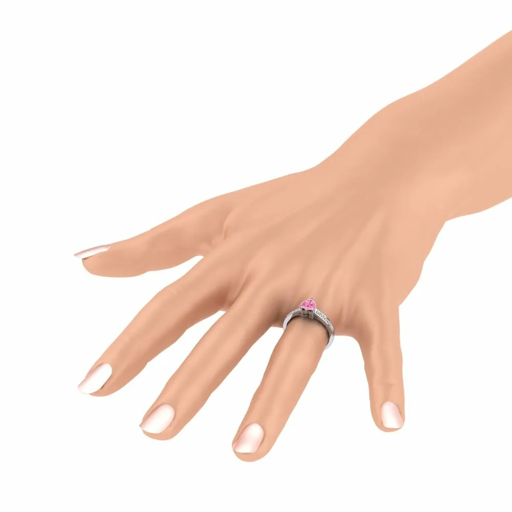 Anillo de compromiso Tina