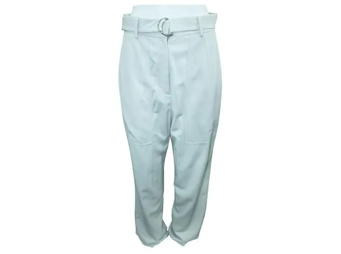 Autre Marque DISEÑADOR CONTEMPORÁNEO Pantalón Gris Claro 