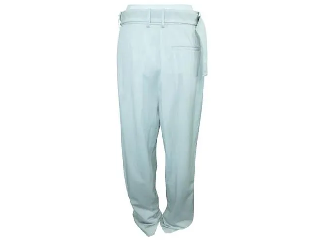 Autre Marque DISEÑADOR CONTEMPORÁNEO Pantalón Gris Claro 