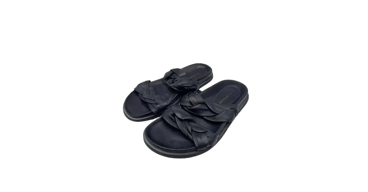 Autre Marque ILIO SMERALDO Sandalias T.ESO 37 Cuero Negro 