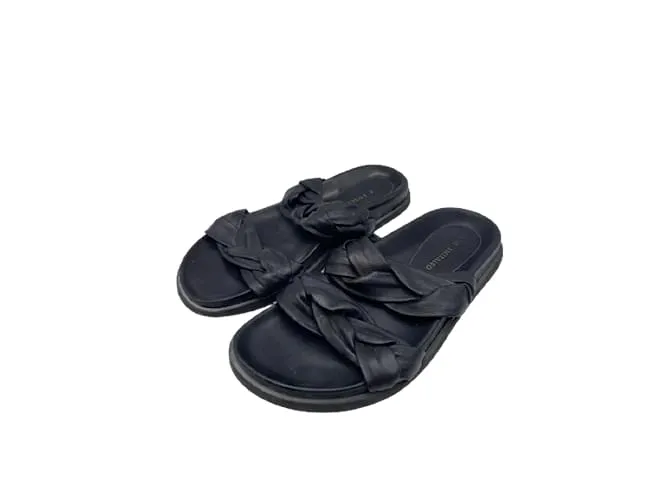 Autre Marque ILIO SMERALDO Sandalias T.ESO 37 Cuero Negro 