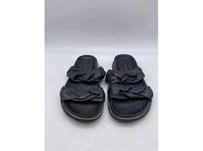 Autre Marque ILIO SMERALDO Sandalias T.ESO 37 Cuero Negro 