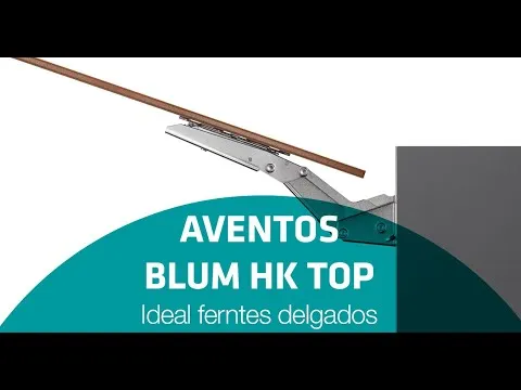 Aventos Blum HK Top modelo compacto para puertas abatibles