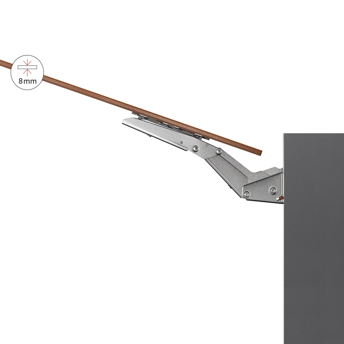 Aventos Blum HK Top modelo compacto para puertas abatibles