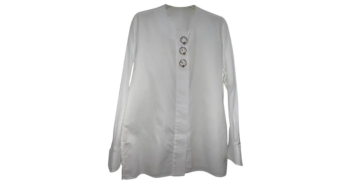 Balenciaga Tops Blanco 