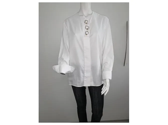 Balenciaga Tops Blanco 