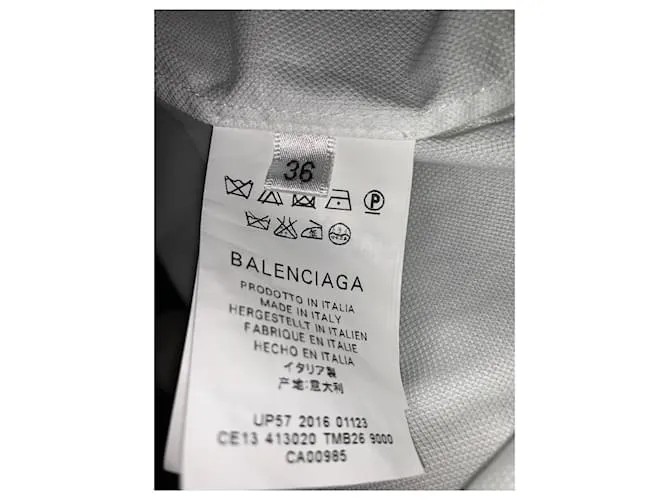 Balenciaga Tops Blanco 
