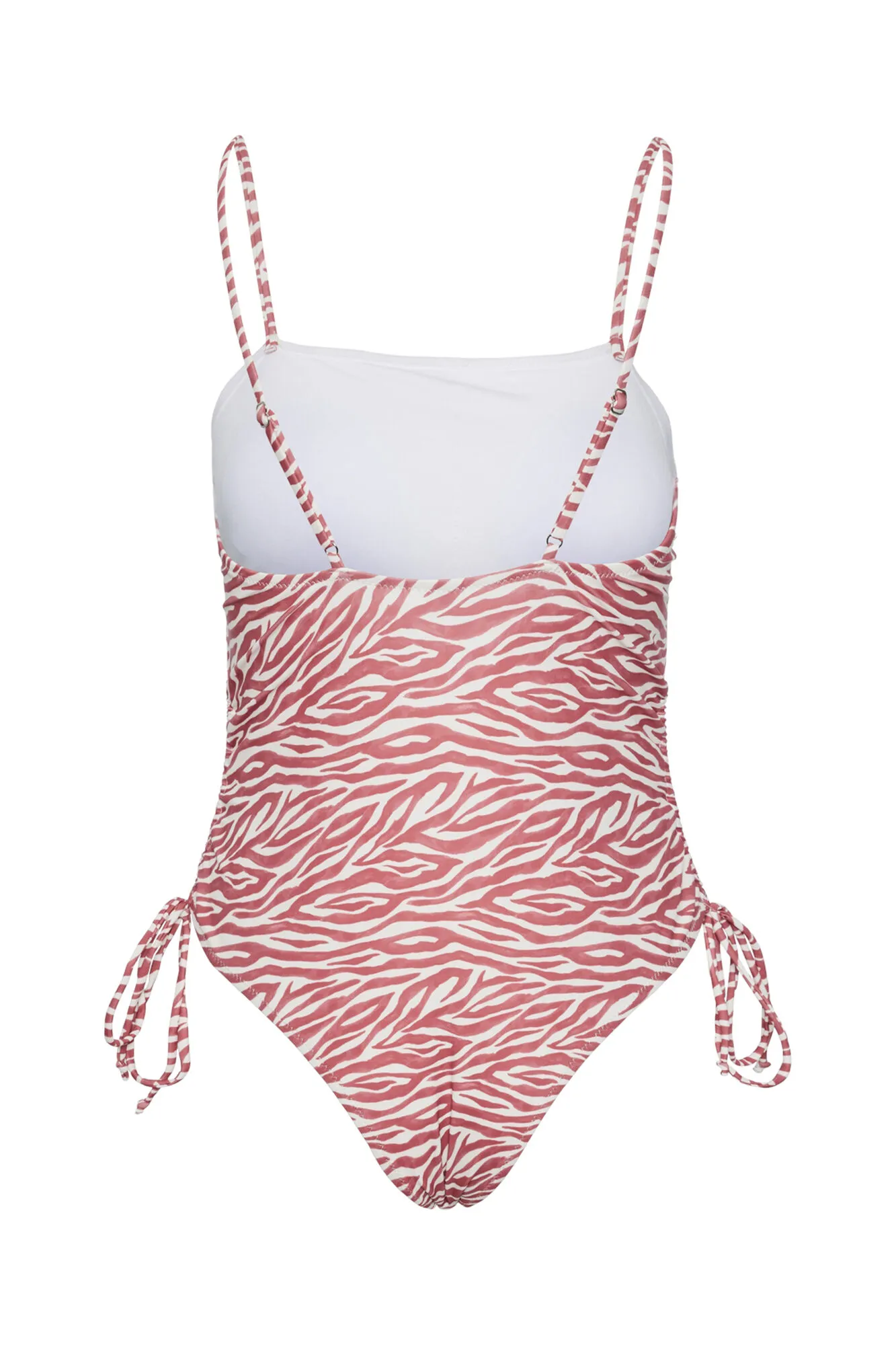 Bañador estampado con tirantes
