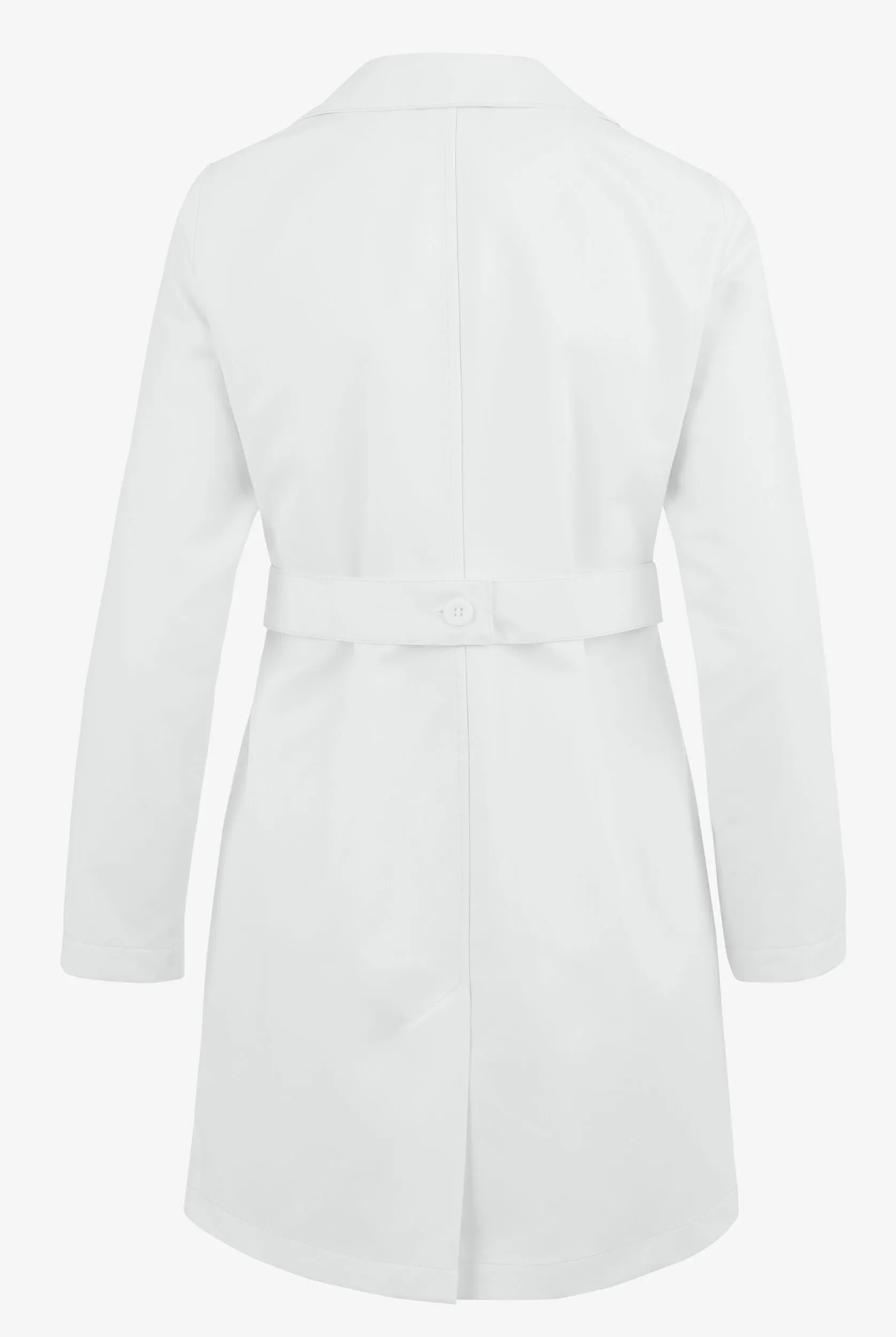 Bata de laboratorio Grey's Anatomy con cinturón y 3 bolsillos para mujer
