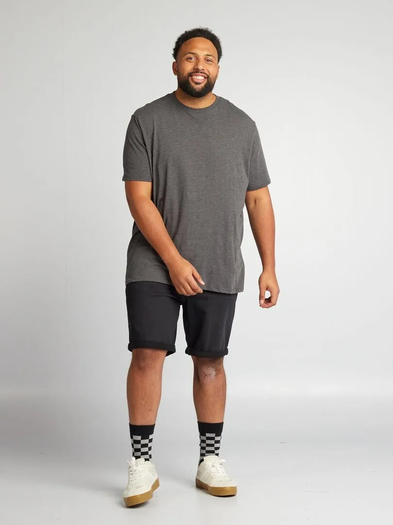 BERMUDAS VAQUERAS  NEGRO