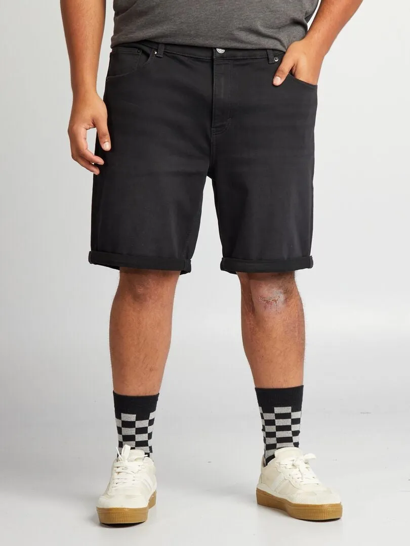 BERMUDAS VAQUERAS  NEGRO