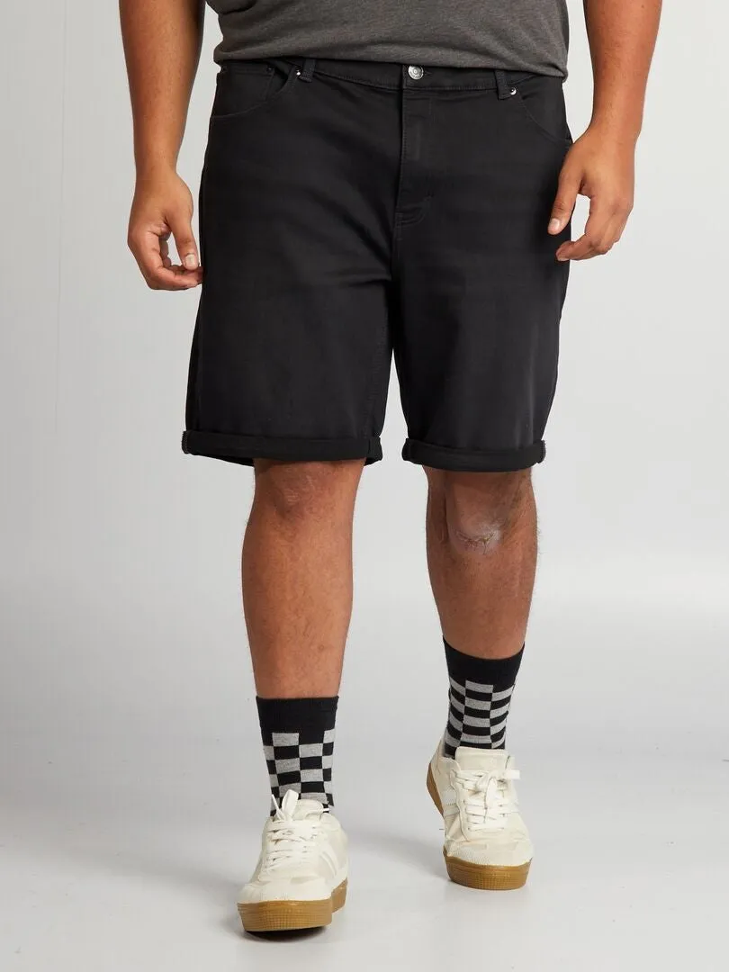 BERMUDAS VAQUERAS  NEGRO