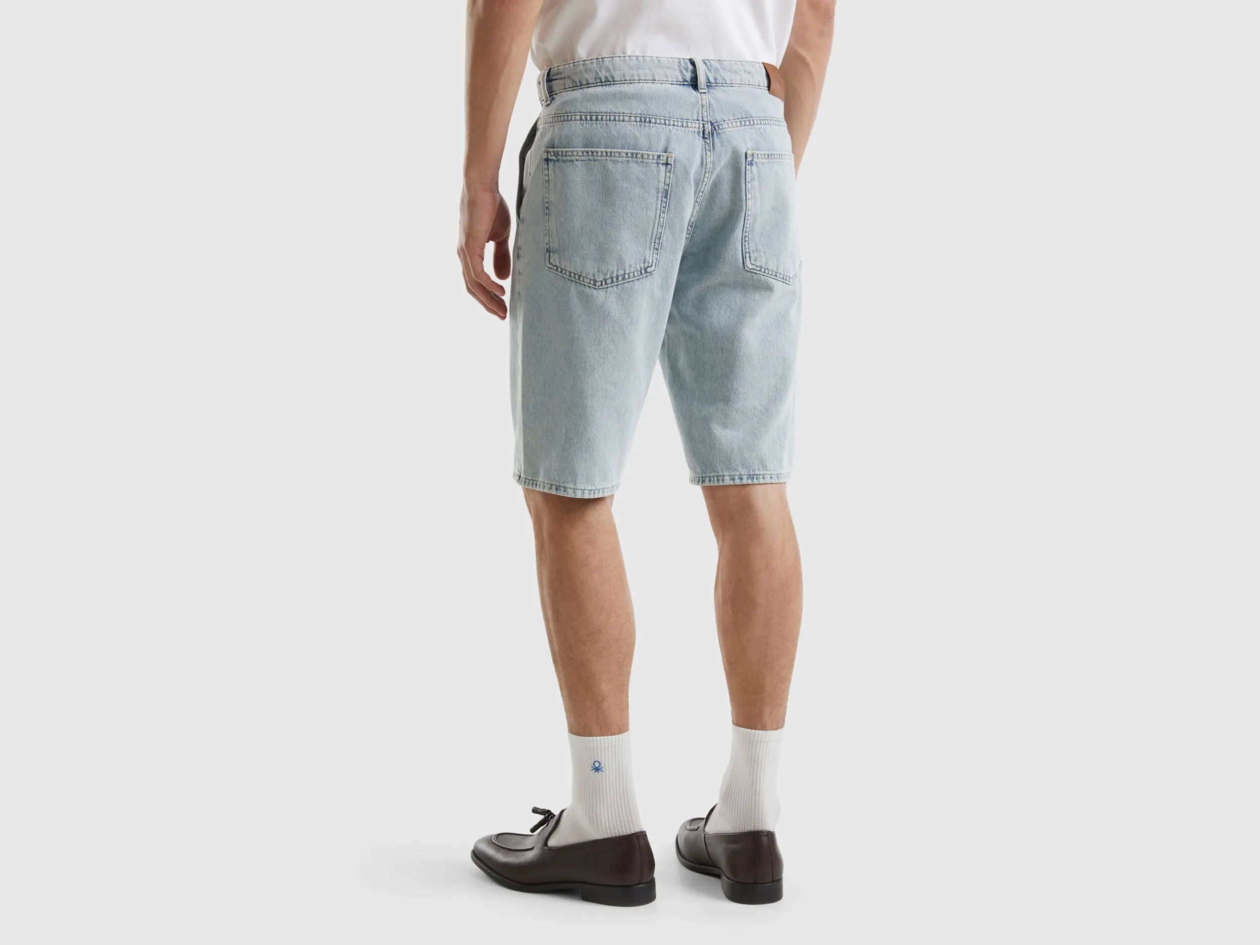 Bermudas vaqueras relaxed fit