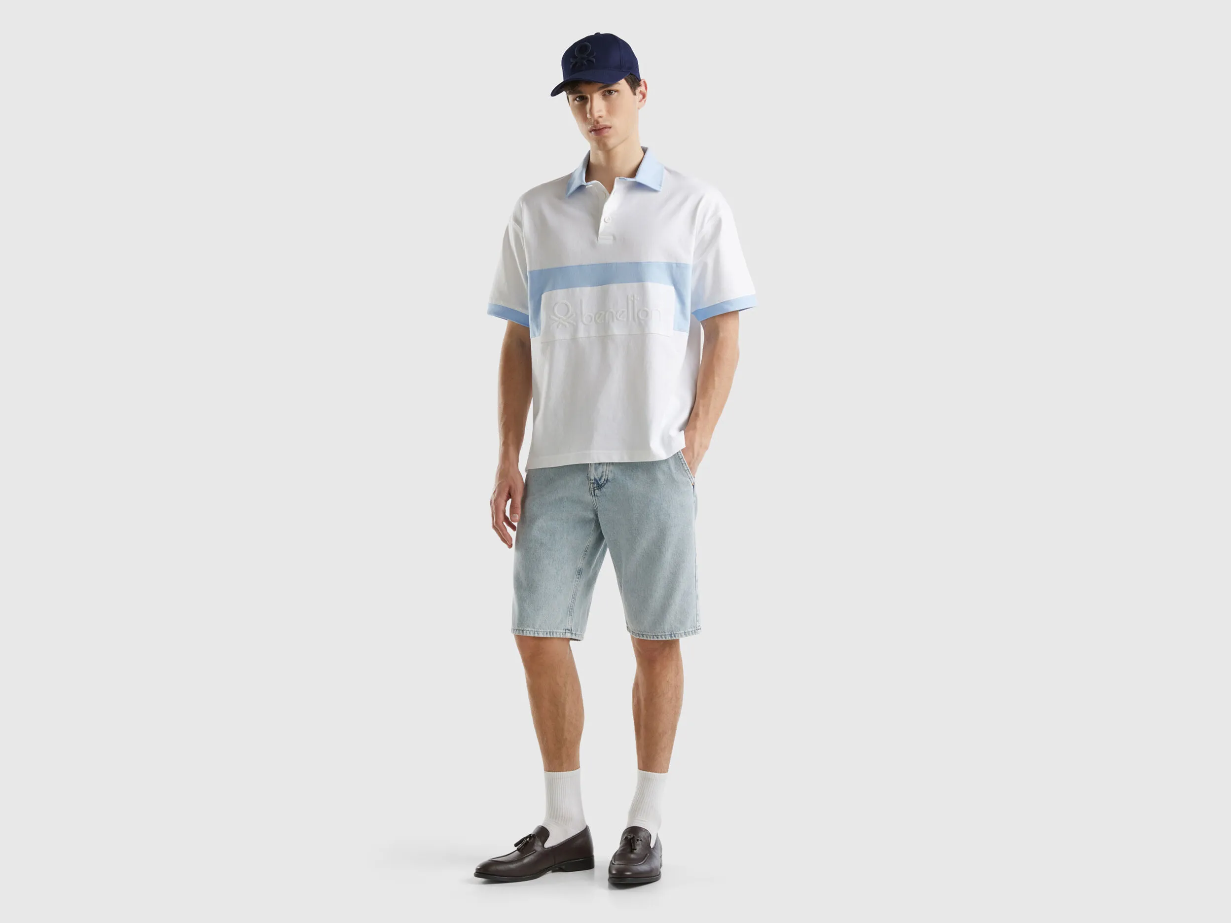 Bermudas vaqueras relaxed fit