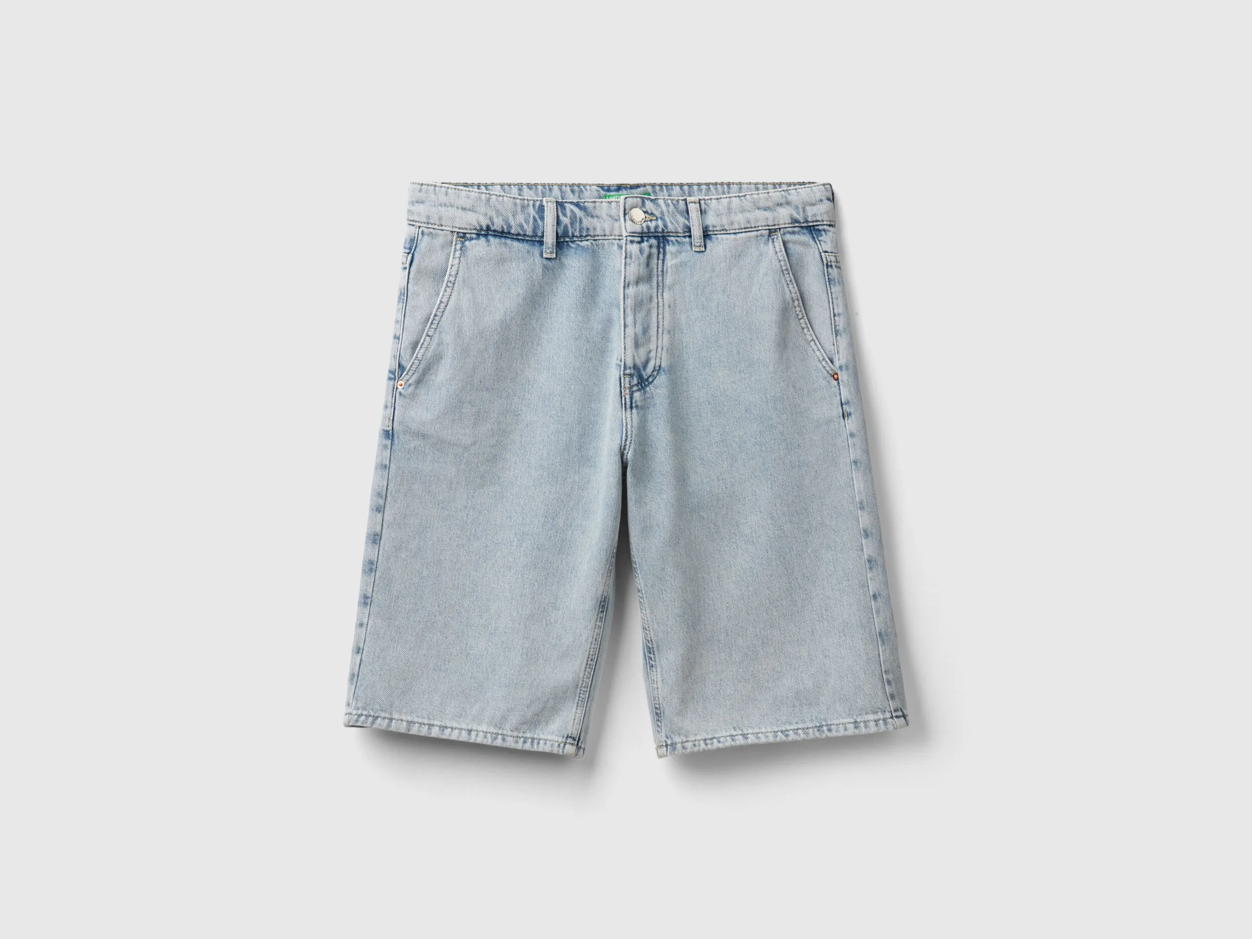 Bermudas vaqueras relaxed fit