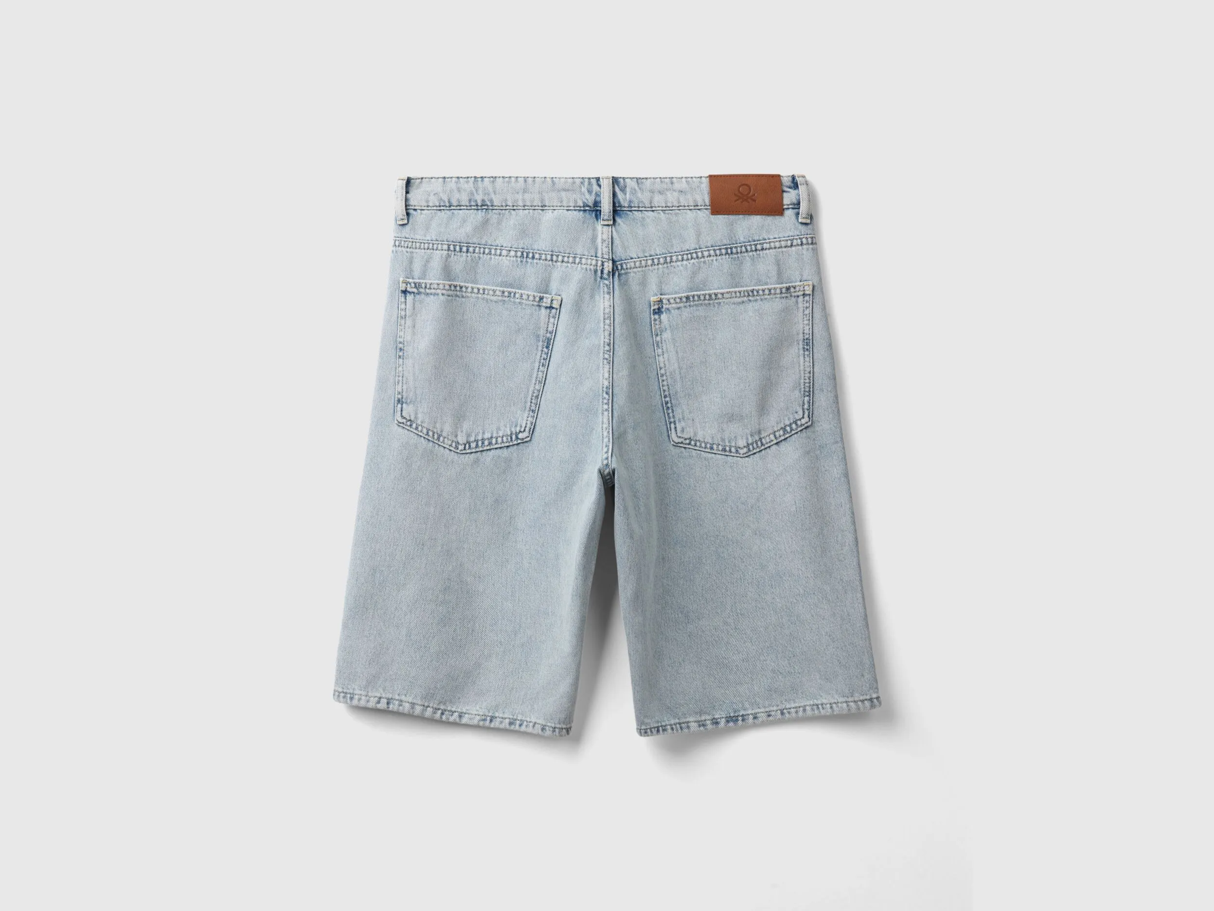 Bermudas vaqueras relaxed fit