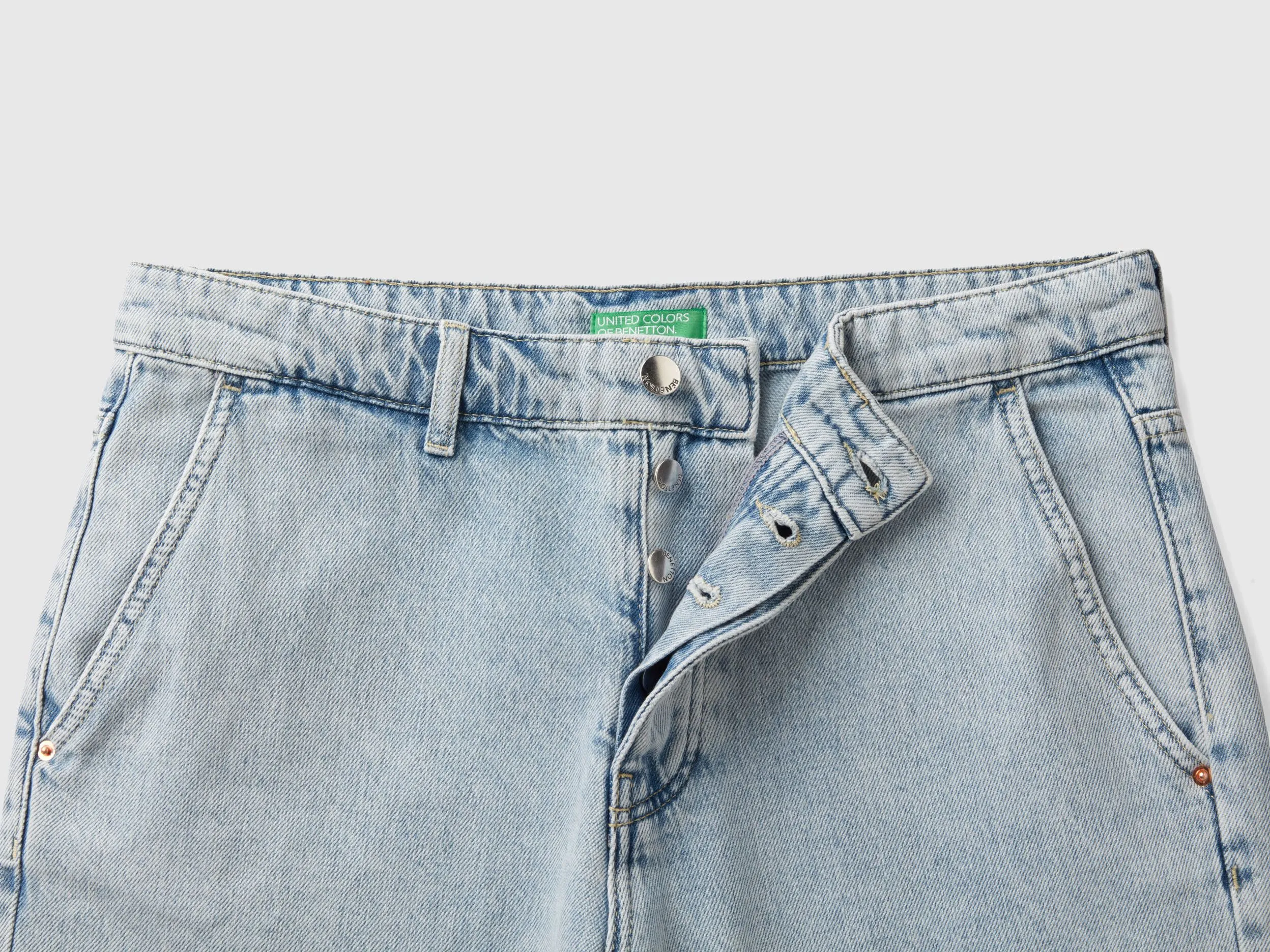 Bermudas vaqueras relaxed fit