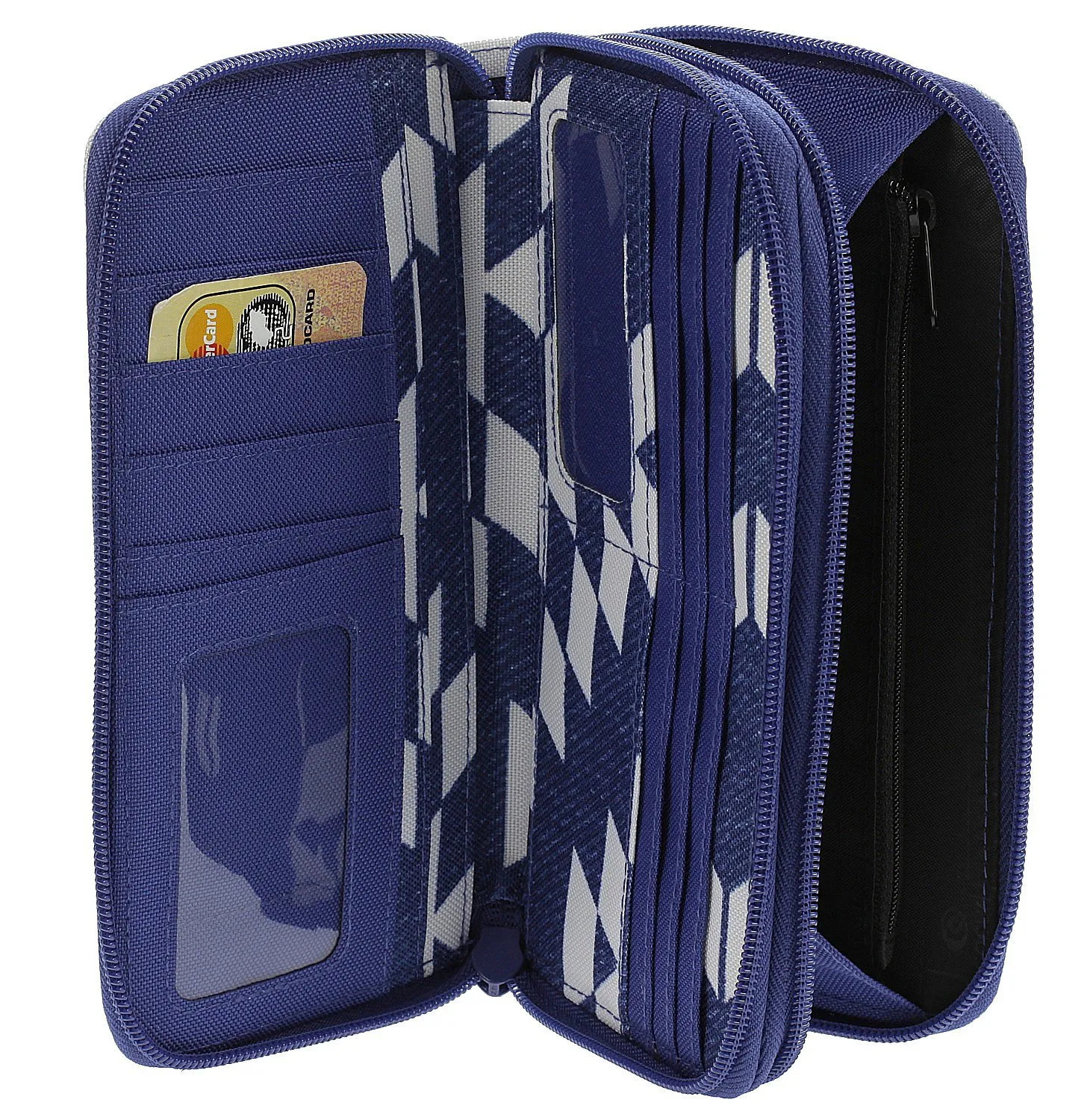Billetera Rip Curl poliéster Ref. LWUFWU BLUE Fiesta del sol Wallet azul estampado