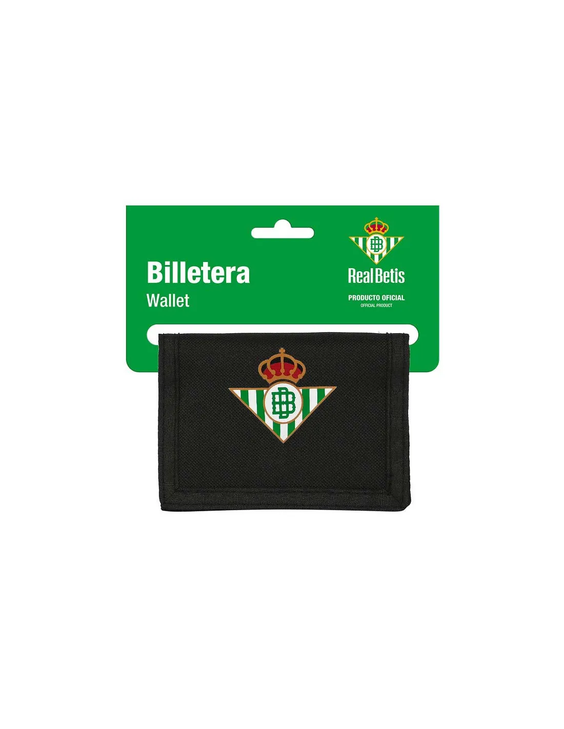 Billetero Real Betis con monedero y tarjetero 2024
