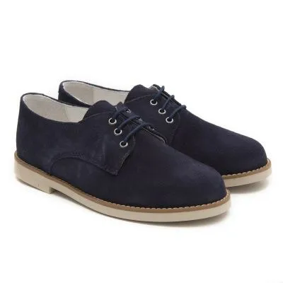 Blucher comunion liso marino