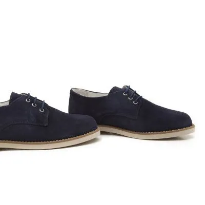 Blucher comunion liso marino