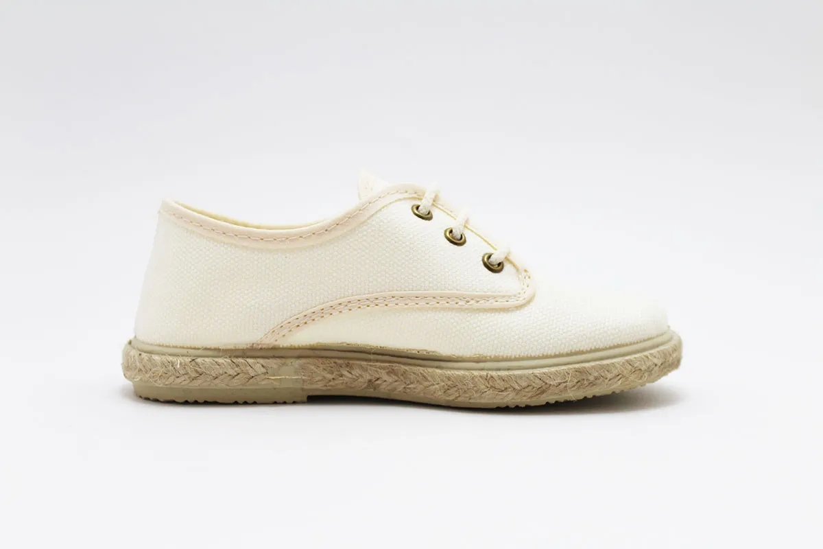 Blucher lona suela alpargata niño