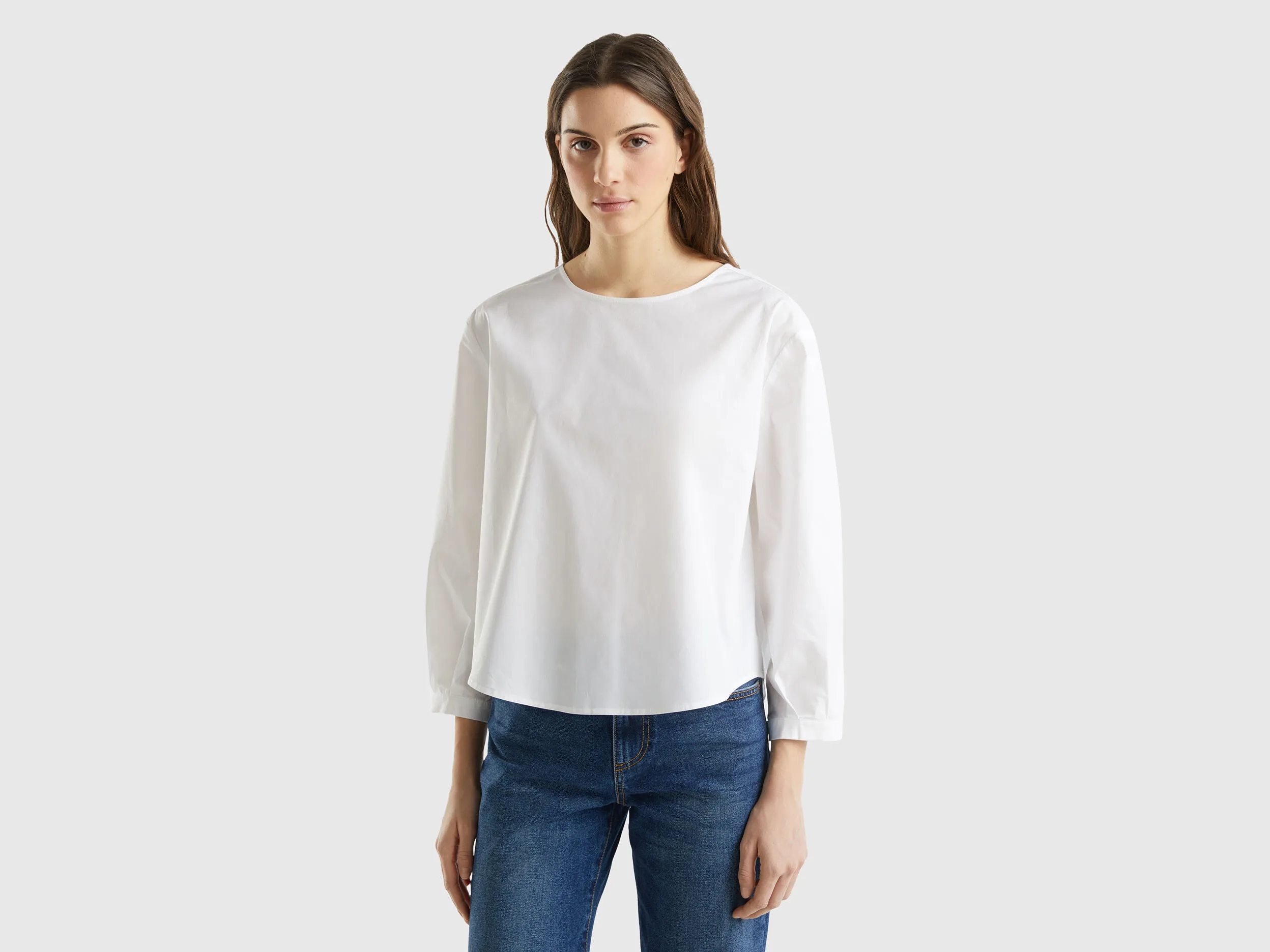 Blusa de algodón ligero
