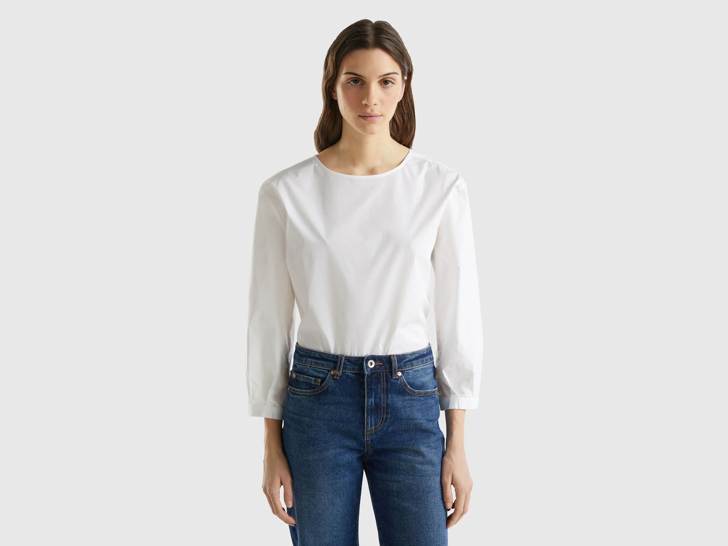 Blusa de algodón ligero