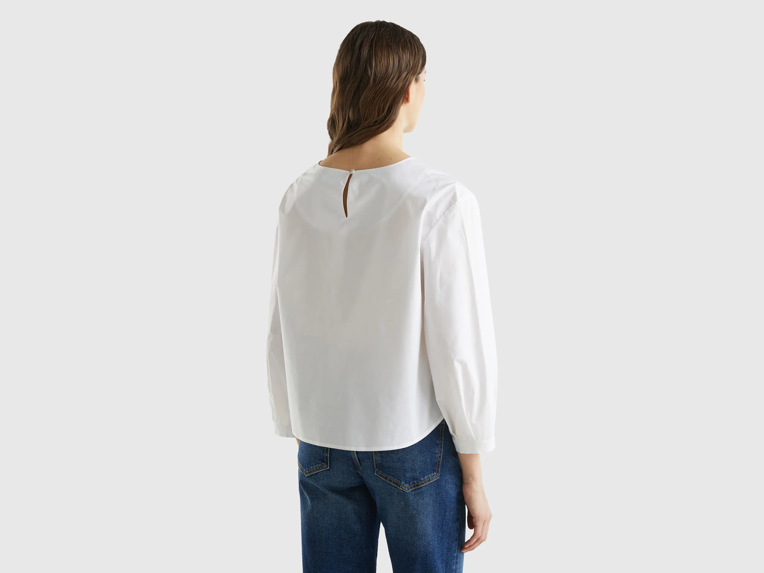 Blusa de algodón ligero