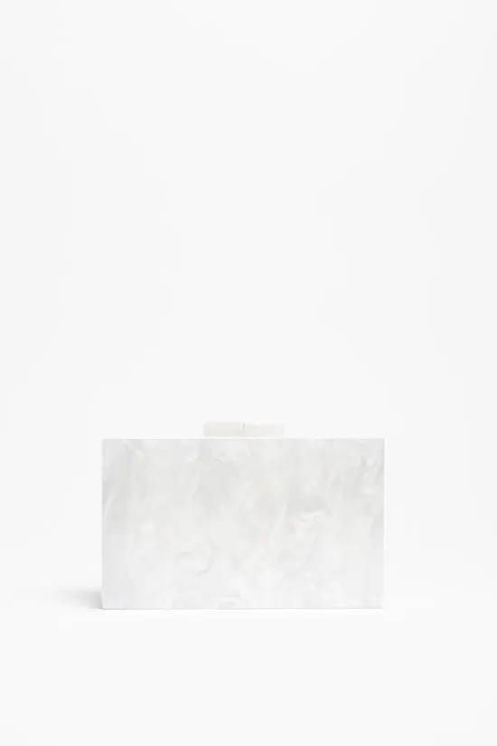 BOLSO DE MANO NOI  MULTICOLOR BLANCO