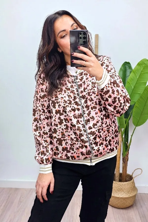 Bomber Spring Rosa