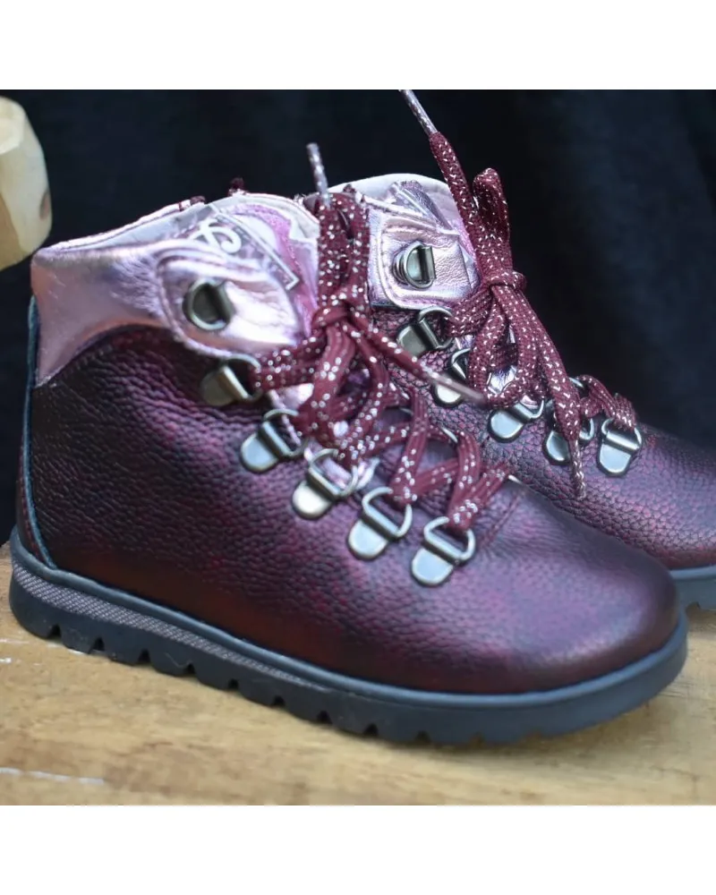 Bota burdeos PABLOSKY 066663 cordones montaña