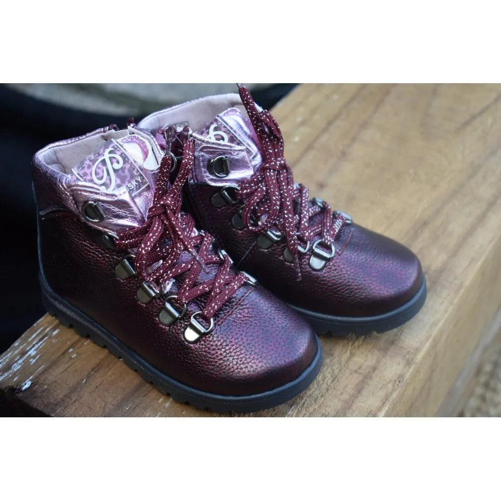Bota burdeos PABLOSKY 066663 cordones montaña