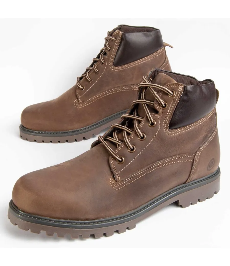 Bota De Piel Para Hombre.  Purapiel  Botiel2  98971